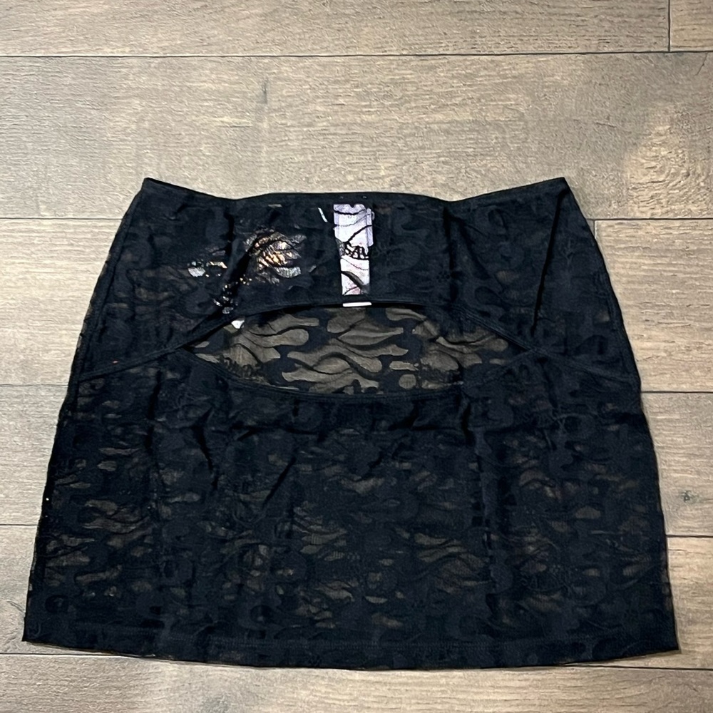 Savage X Fenty Black Cut Out Mini Shapewear - Picture 5 of 6